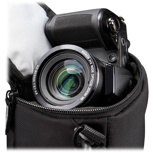 Case Logic Compact Camera Case For High Zoom Cameras Padded Nylon in Black-2