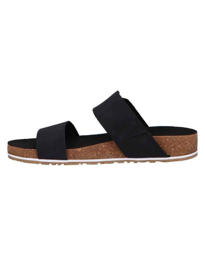 Load image into Gallery viewer, Timberland Womens Malibu Waves Slide Sandals Flip Flops - Black Nubuck-3
