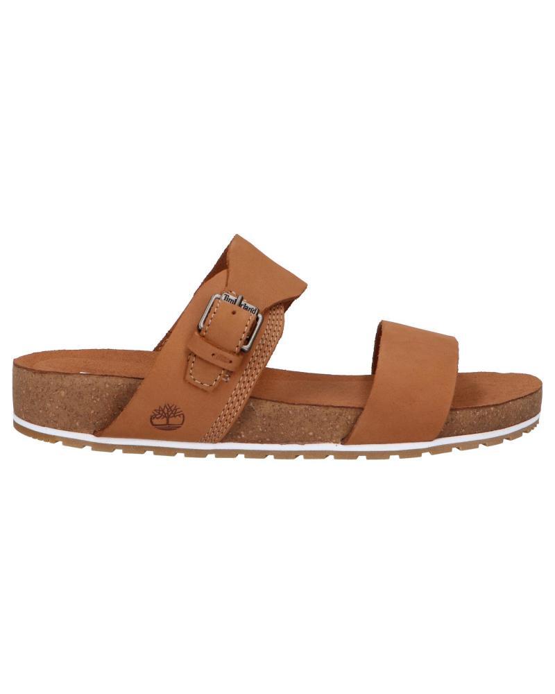 Load image into Gallery viewer, Timberland Womens Malibu Waves Slide Sandals Flip Flops - Rust Nubuck-4
