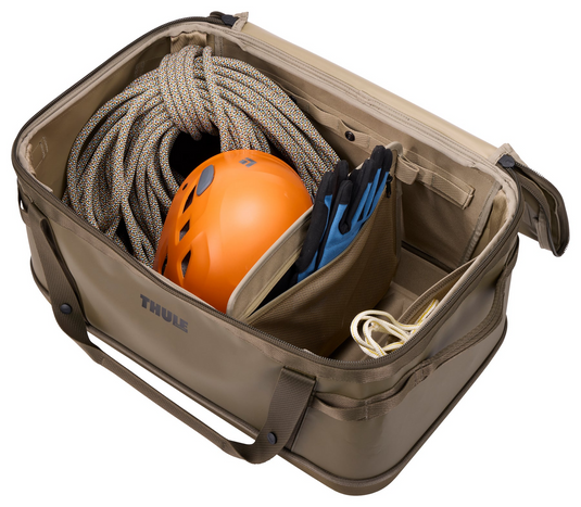Thule 55L Chasm Gear Hauler Bag with Waterproof Base in Deep Khaki-4