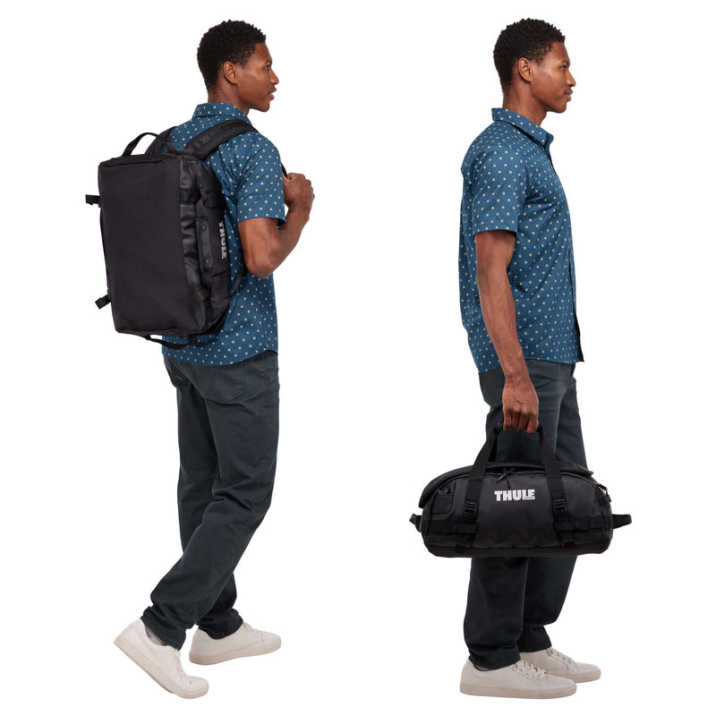 Load image into Gallery viewer, Thule Chasm 30L Duffel Overnight Bag Convertible Backpack Duffle in Black-3
