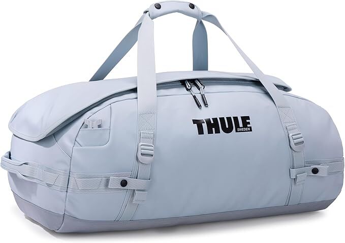 Load image into Gallery viewer, Thule Chasm 70L Duffel Overnight Bag Convertible Backpack Duffle in Soft Blue-0
