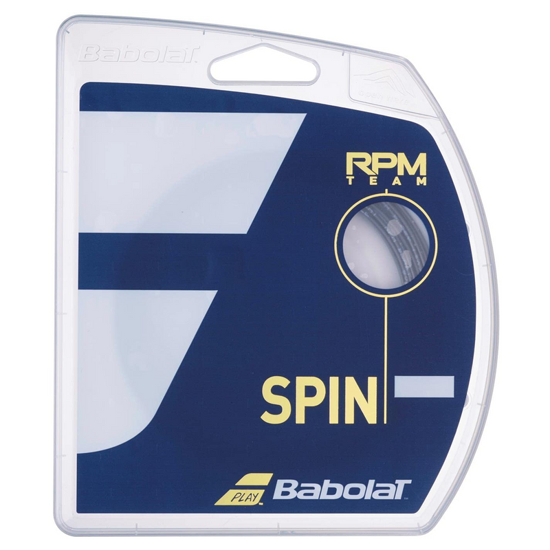 Load image into Gallery viewer, Babolat RPM Team Tennis String 1.25mm/17 Gauge in Black (Carlos Alcaraz)-1
