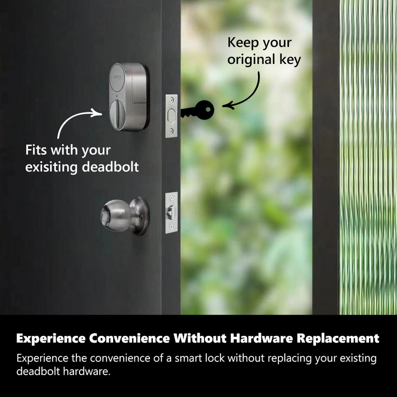 Load image into Gallery viewer, Lockin Smart Door Lock G30 Fingerprint Keyless Entry WiFi App Control for US Cylinder Locks-3
