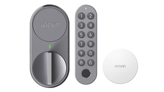 Lockin Smart Door Lock G30 Fingerprint Keyless Entry WiFi App Control for US Cylinder Locks-1