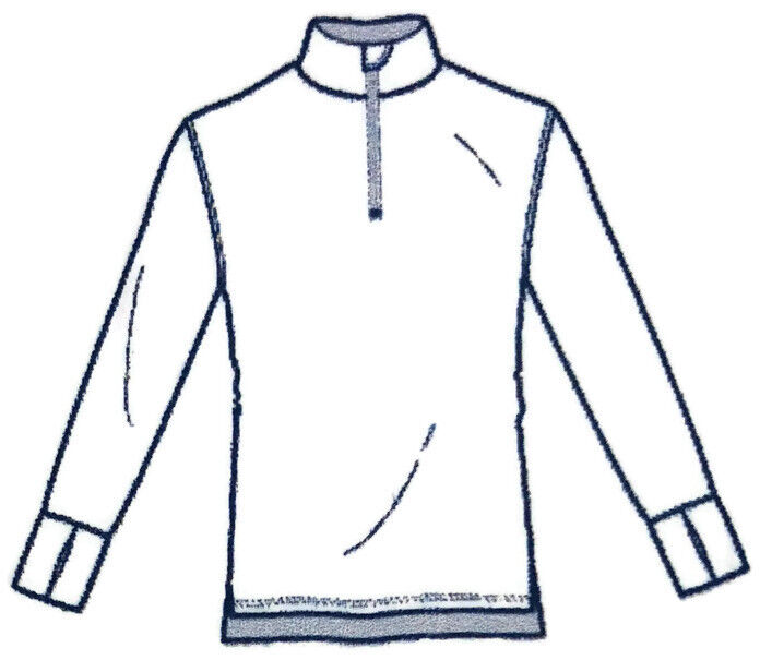 Load image into Gallery viewer, Mens Pure Merino Wool 1/4 Zip Long Sleeve Polo Neck Thermal Top Warm Thermals  - Black-3
