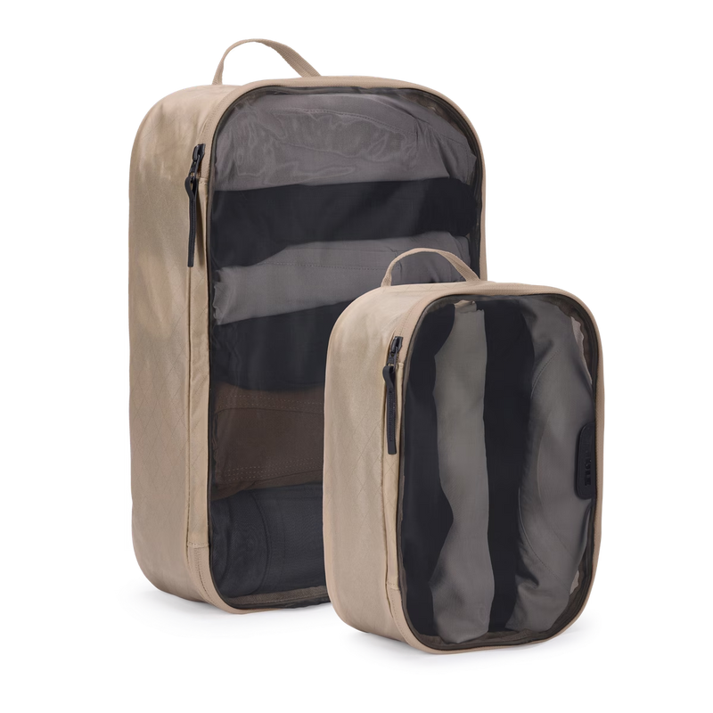 Load image into Gallery viewer, Thule Small &amp; Medium Packing Cube Set Travel Organiser in Gentle Beige-0
