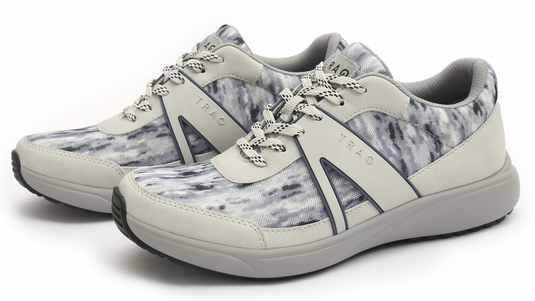 Alegria Womens TRAQ Qarma 2 Athletic Sneaker Breathable Smart Shoes - Cloudy-3
