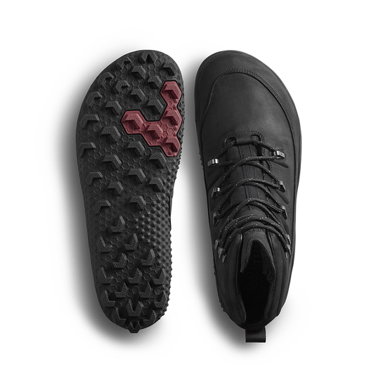 Vivobarefoot Tracker Winter III SG Mens Obsidian-1