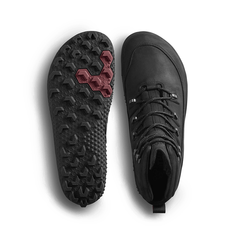 Load image into Gallery viewer, Vivobarefoot Tracker Winter III SG Men's Barefoot Winter Boot – Obsidian
