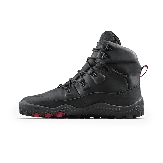 Vivobarefoot Tracker Winter III SG Men's Barefoot Winter Boot – Obsidian