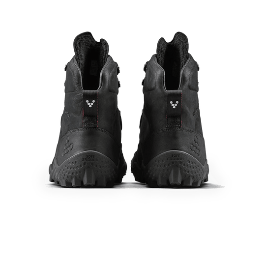 Vivobarefoot Tracker Winter III SG Men's Barefoot Winter Boot – Obsidian