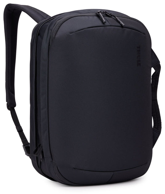 THULE Subterra 15–23L Hybrid Travel Bag Expandable Backpack w/ 16" Laptop Sleeve in Black-0