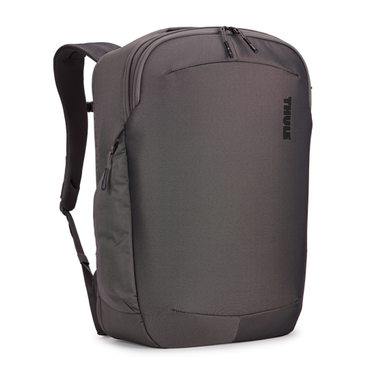 THULE Subterra 40L Airline Approved Carry-On Backpack Duffel w/ Laptop Sleeve in Vetiver Gray-1