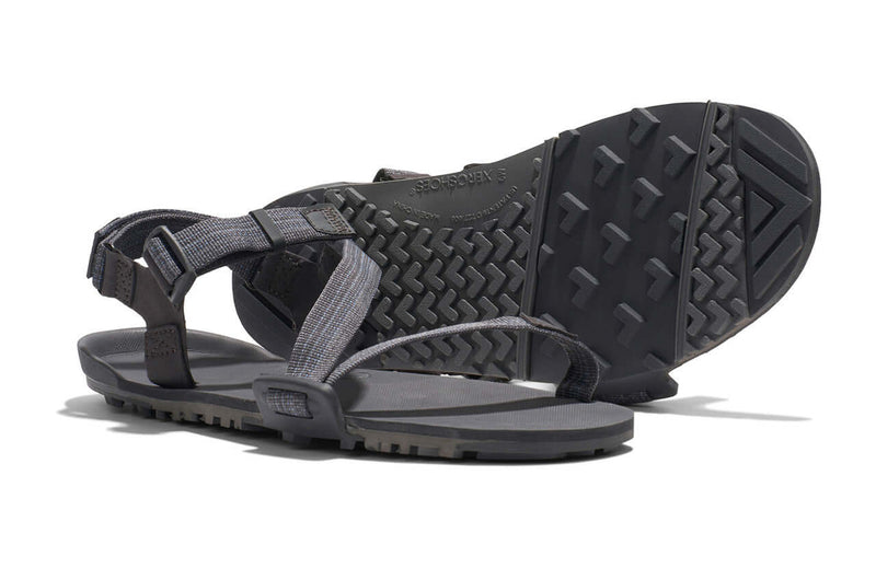 Load image into Gallery viewer, Z-Trail EV Mens Barefoot Hiking Sandal showcasing lightweight design and flexible sole for outdoor adventures.
