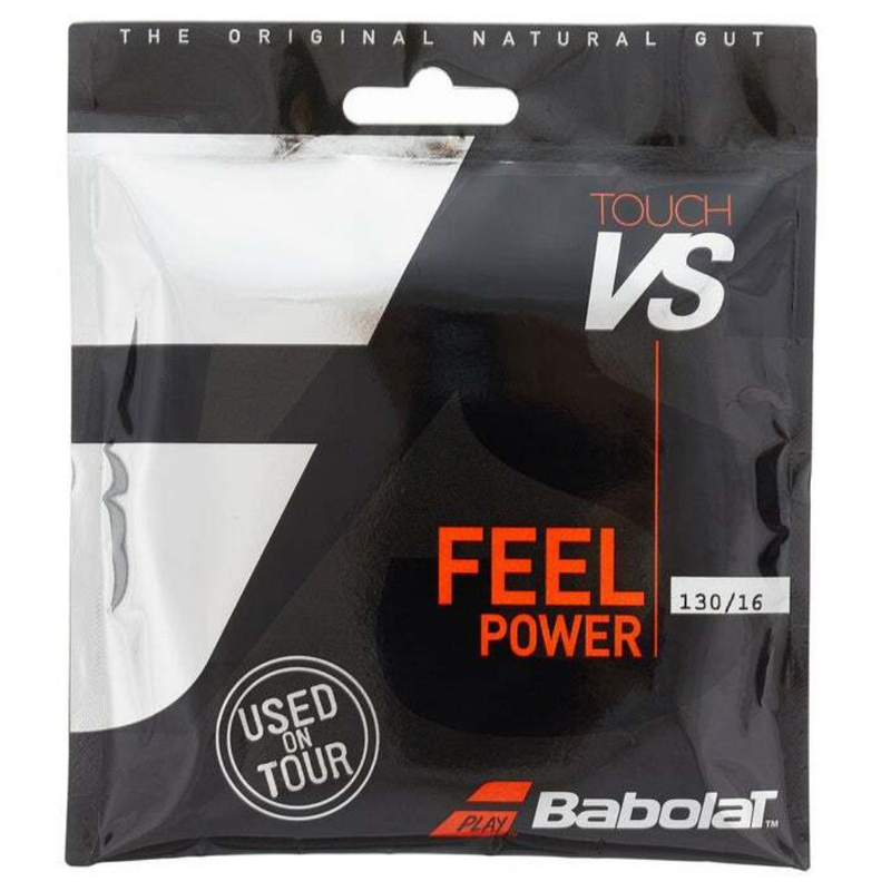 Load image into Gallery viewer, Babolat Touch VS Natural Gut Tennis Racquet Strings 130/16 - 12m (Full Set) - Natural-0

