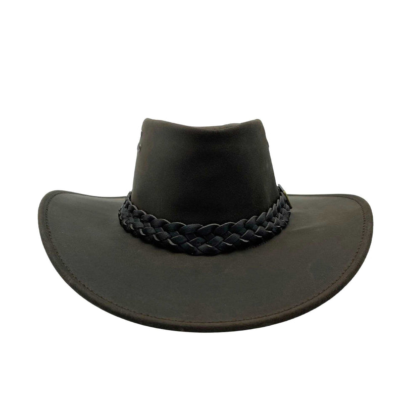 Load image into Gallery viewer, Jacaru 1011 Tiger King Hat – Oiled Leather | UPF 50+
