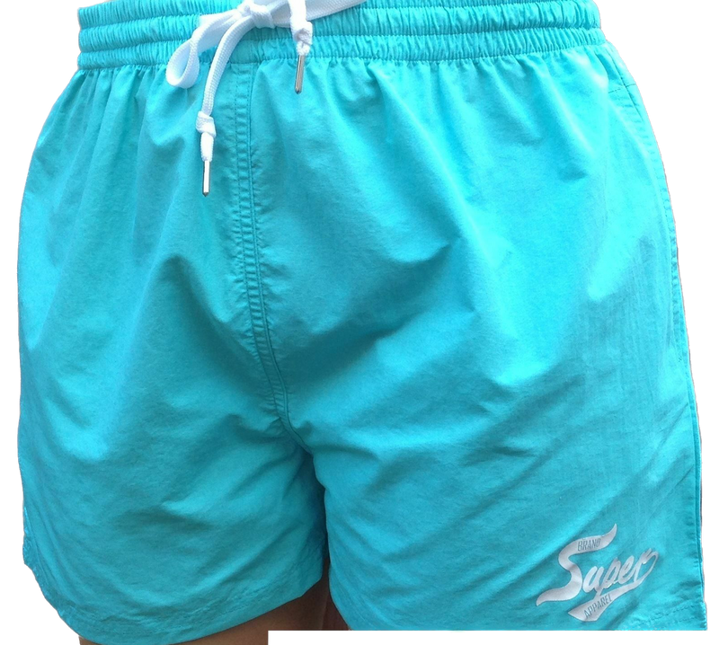 Load image into Gallery viewer, Ladies Board Shorts Beach Microfibre Swim Surf Bottoms - Blue-4
