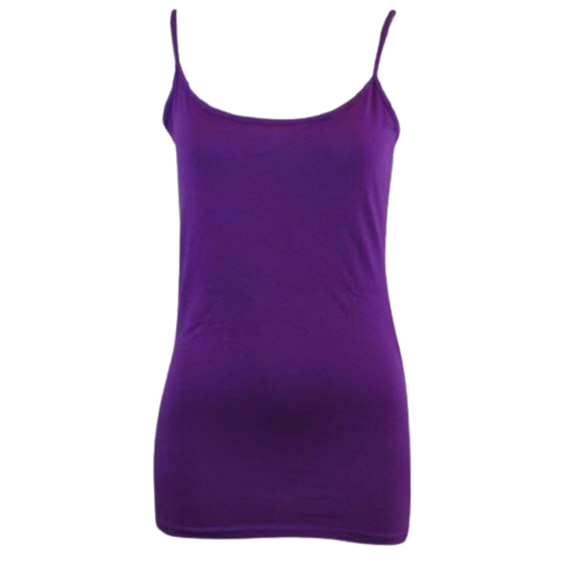 Load image into Gallery viewer, CAMISOLE TOP Long Cami Top Womens Singlet Summer Casual Wear Basic Tank Shirt-29
