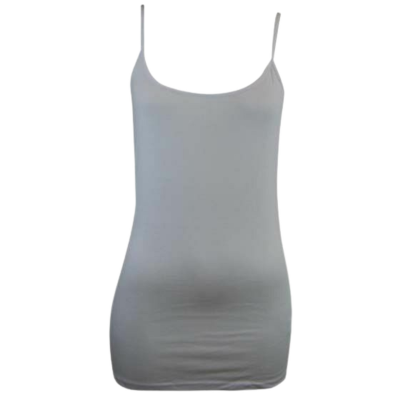 Load image into Gallery viewer, CAMISOLE TOP Long Cami Top Womens Singlet Summer Casual Wear Basic Tank Shirt-48
