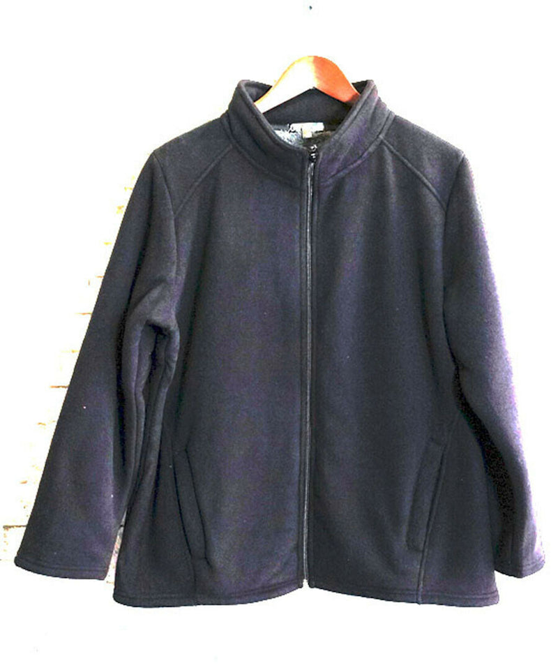 Load image into Gallery viewer, Womens Plus Size Sherpa Fur Lined Zip Jacket Polar Fleece Warm Winter Thermal-8
