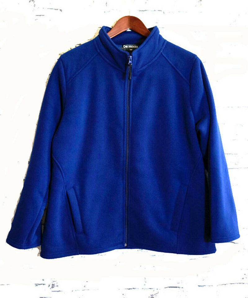 Load image into Gallery viewer, Womens Plus Size Sherpa Fur Lined Zip Jacket Polar Fleece Warm Winter Thermal-5
