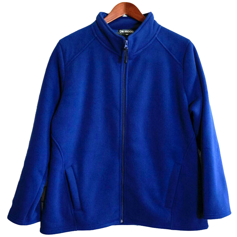 Load image into Gallery viewer, Womens Plus Size Sherpa Fur Lined Zip Jacket Polar Fleece Warm Winter Thermal-4

