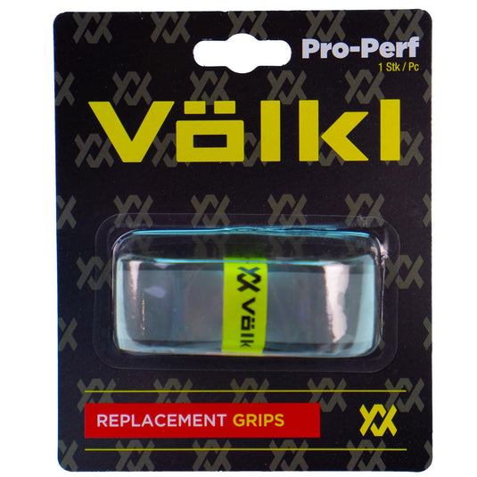 Volkl Pro Perf Tennis Replacement Grip Overgrip PU in Grey-1