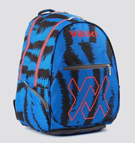 Volkl Zebra Large Backpack Tennis Badminton Racket Sports Bag in Blue-2