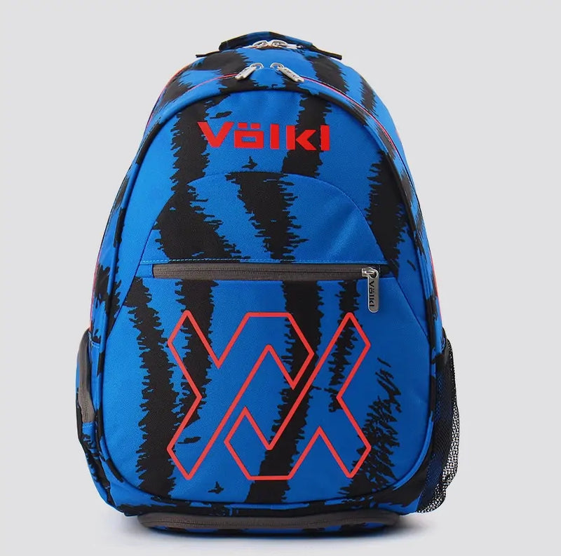 Load image into Gallery viewer, Volkl Zebra Large Backpack Tennis Badminton Racket Sports Bag in Blue-0
