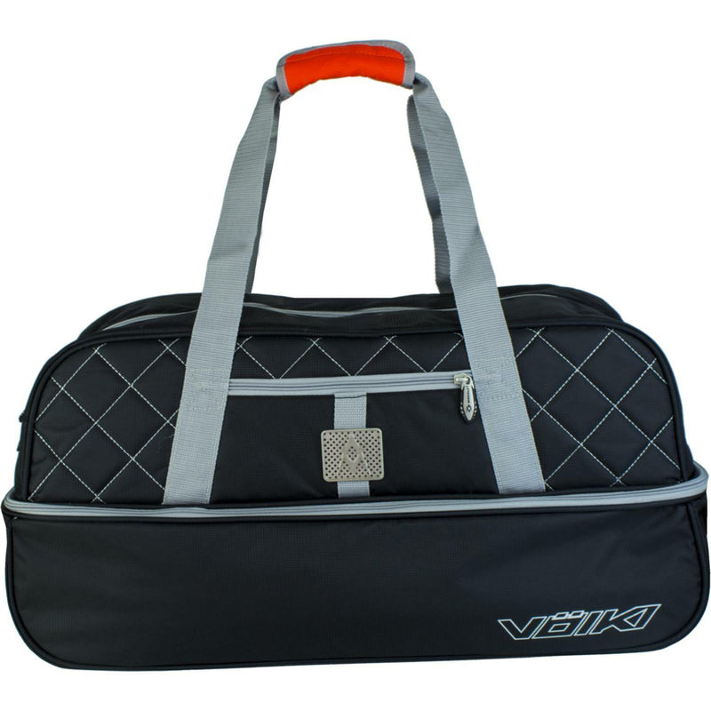 Load image into Gallery viewer, Volkl Duffle Tennis Bag Duffel Travel Sports Gym - Black/Silver-2
