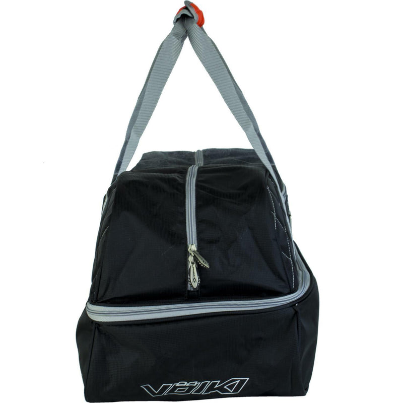 Load image into Gallery viewer, Volkl Duffle Tennis Bag Duffel Travel Sports Gym - Black/Silver-3
