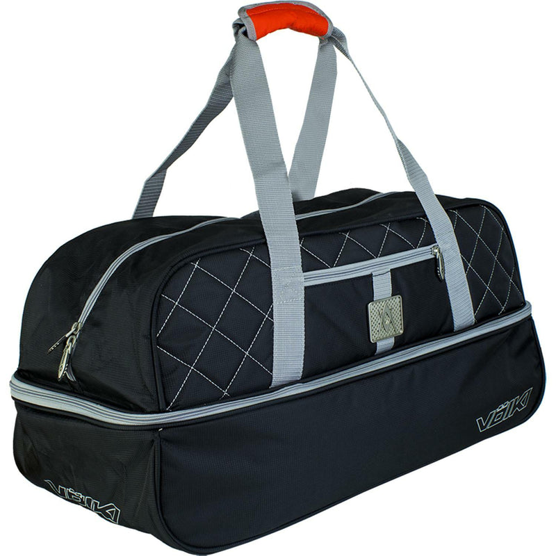 Load image into Gallery viewer, Volkl Duffle Tennis Bag Duffel Travel Sports Gym - Black/Silver-0
