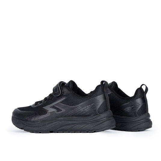 Vario Junior V Strap Runners - Black/Black