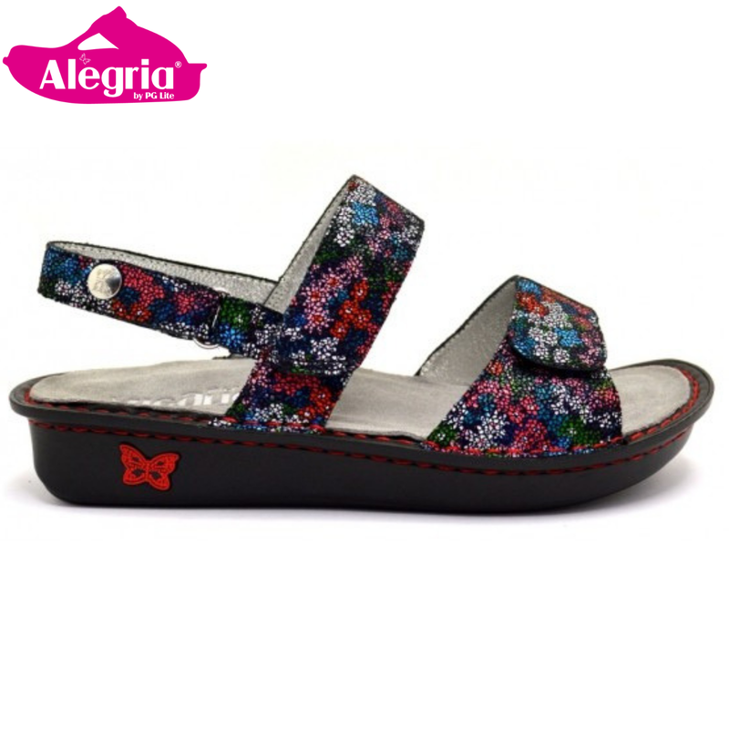 Load image into Gallery viewer, ALEGRIA Verona Sandals Shoes Slip On Womens Work Working Hospitality - Botanicool-1
