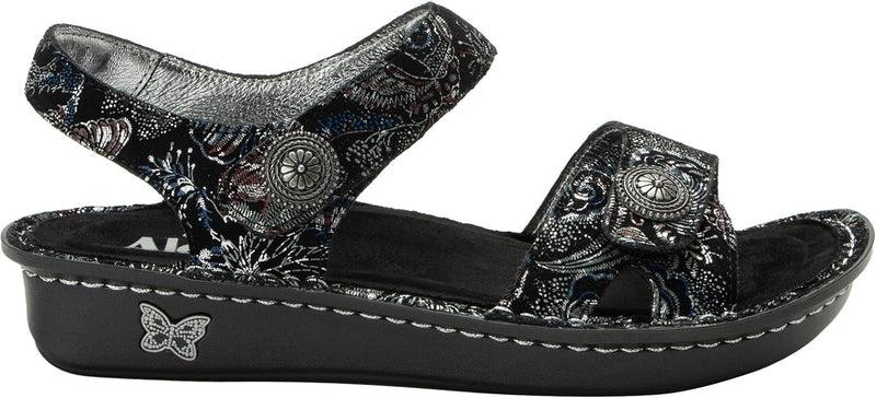 Load image into Gallery viewer, Alegria Womens Vienna 2 Strap Sandals w/ Backstrap in Silver Hour-3
