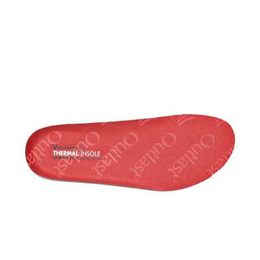 Vivobarefoot Outlast Thermal Insole – Kids Red