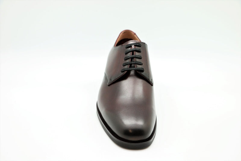 Load image into Gallery viewer, Massa Valentino Mens Leather Shoes Formal Work Business - Burgundy-4
