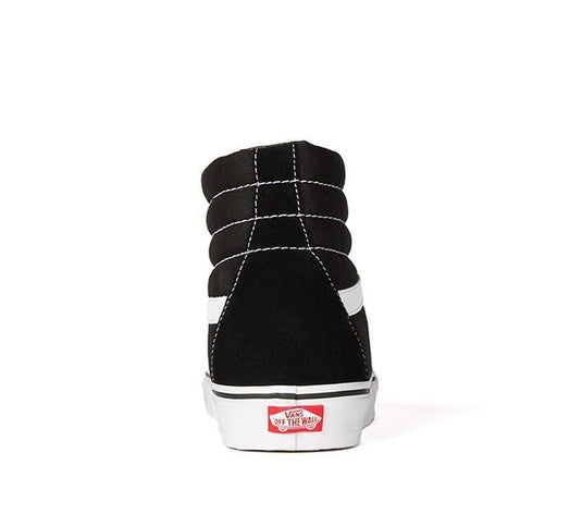 VANS SK8 Hi Casual Shoes High Top Canvas Skateboard Sneakers Old Skool - Black/White-4