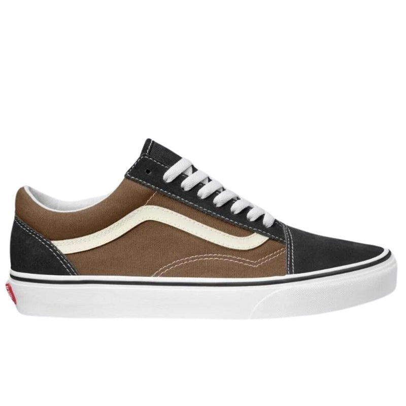 Load image into Gallery viewer, Vans Old Skool Canvas Suede Pop Mens Casual Shoes Sneakers in Brown/Multi-0
