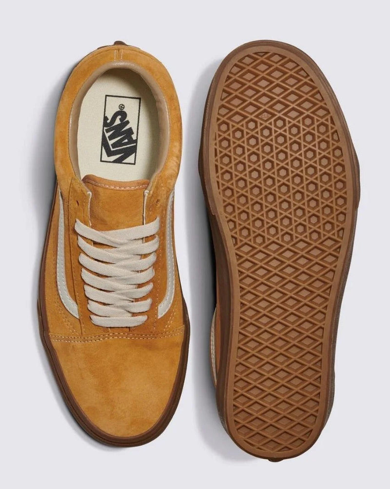 Load image into Gallery viewer, Vans Old Skool Pig Suede Gum Antelope Mens Casual Shoes Sneakers-4
