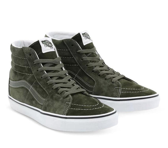 Vans Mens SK8-HI Pig Suede Shoes Sneakers-4