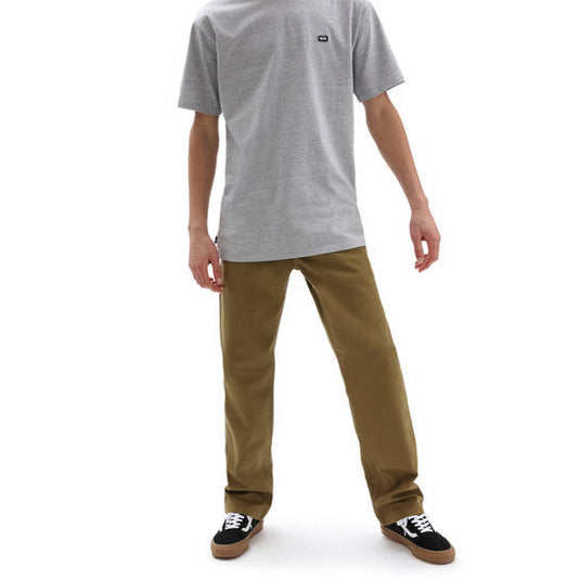 Vans Mens Authentic Chino Relaxed Trousers Pants Authentic - Nutria-0
