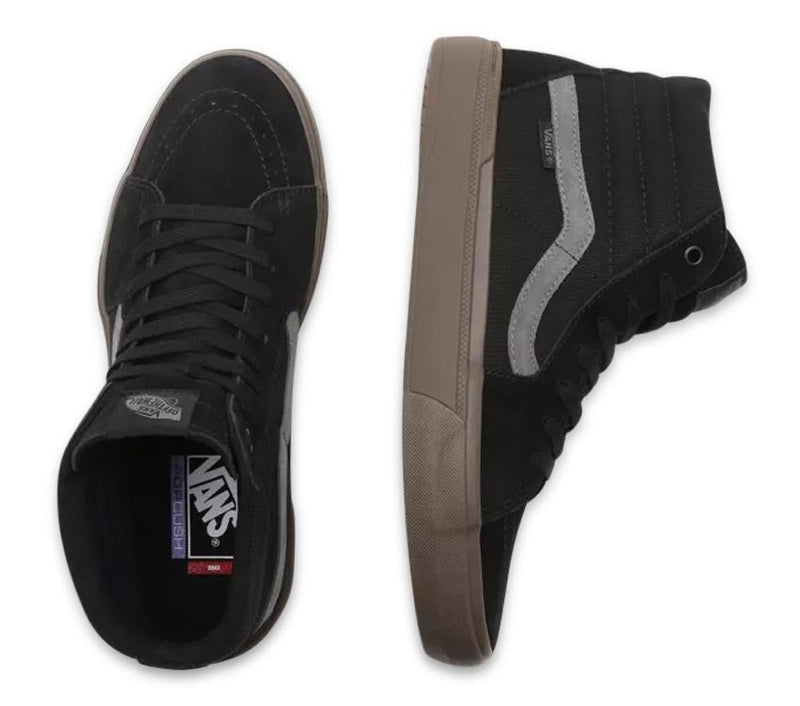 Load image into Gallery viewer, Vans Mens BMX SK8-HI Shoes High Top Runners Sneakers Skate - Black/Dark Gum-2
