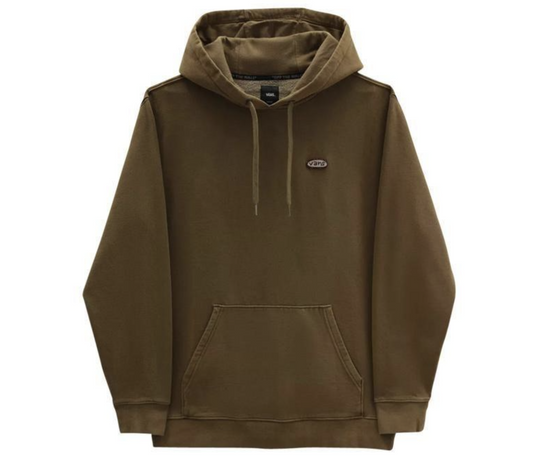 Vans Mens Multiplier Vintage Wash Pullover Hoodie Jumper - Nutria-0