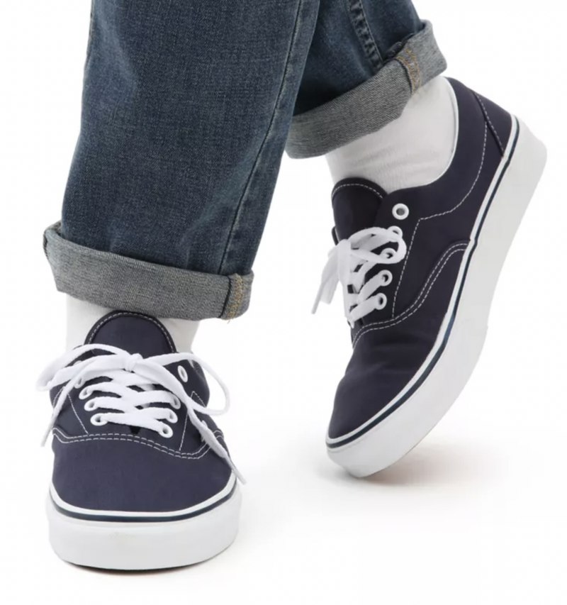 Load image into Gallery viewer, Vans Mens Era Canvas Casual Sneakers Shoes Skateboard - Navy-4
