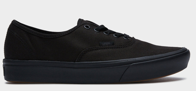 Load image into Gallery viewer, Vans Mens Authentic Comfycush Canvas Shoes Classic Sneaker Casual - Black/Black-3
