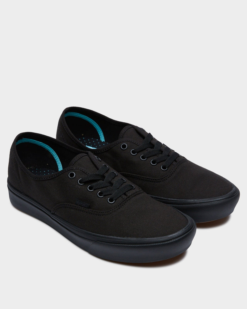 Load image into Gallery viewer, Vans Mens Authentic Comfycush Canvas Shoes Classic Sneaker Casual - Black/Black-0
