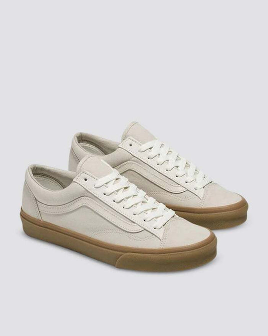 Vans Style 36 Low Top Lace Up Shoes - Light Brown/White-0
