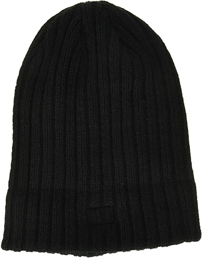 Load image into Gallery viewer, Caterpillar Rib Watch Beanie Hat Cap Warm Winter Knit - Black-3
